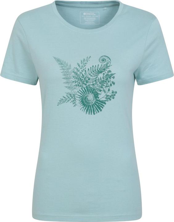 Actual product image Mountain Warehouse Womens/Ladies Fern Shell Organic T-Shirt (46)