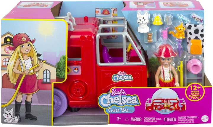 Produktbild Barbie Chelsea Feuerwehrauto mit Chelsea