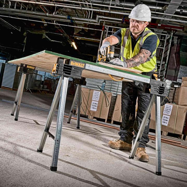 Actual product image DeWalt Stojaki metalowe 2szt. (DWST1-75676) (111.70 cm, 112 cm)