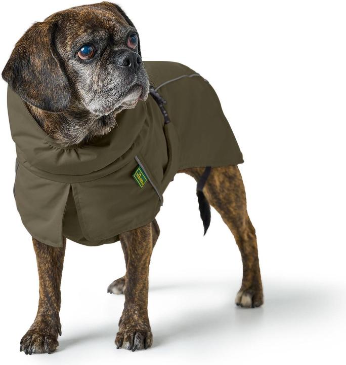 Immagine prodotto Hunter Cappottino Nordby Pug & Fr Bulldog 40, oliva - (203506) (40, Accappatoio per cani)