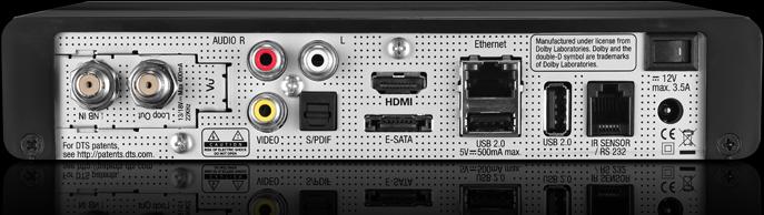 Produktbild Vu+ Solo SE V2 1x DVB- C/T2, Dual Tuner, 512MB Flash, black (2x DVB-C/T)