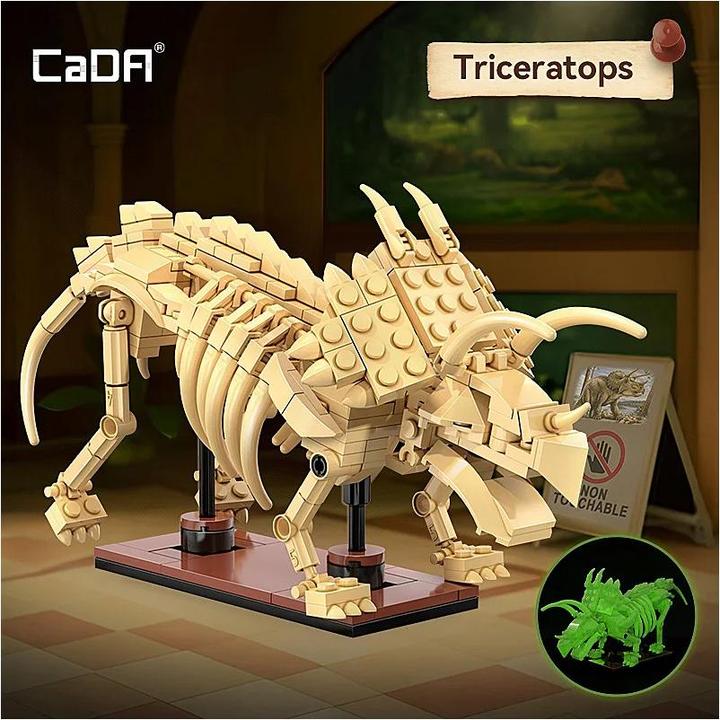 Image du produit Jamara Kids CaDA Dinosaurier Fossil Triceratops Bricks