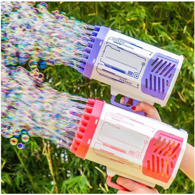 Actual product image MU Classic LED Bubble Series Soap Bubble Machine