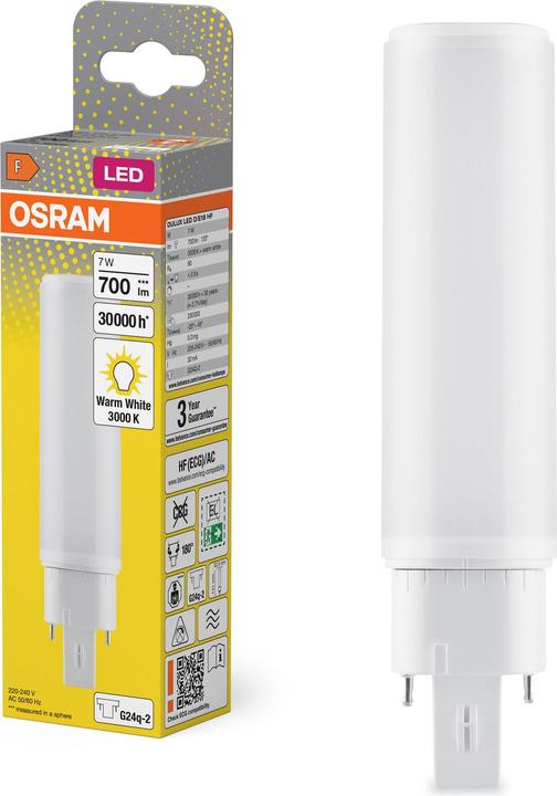 Actual product image Osram Dulux D/E (G24q-2, 700 lm, 1 x)