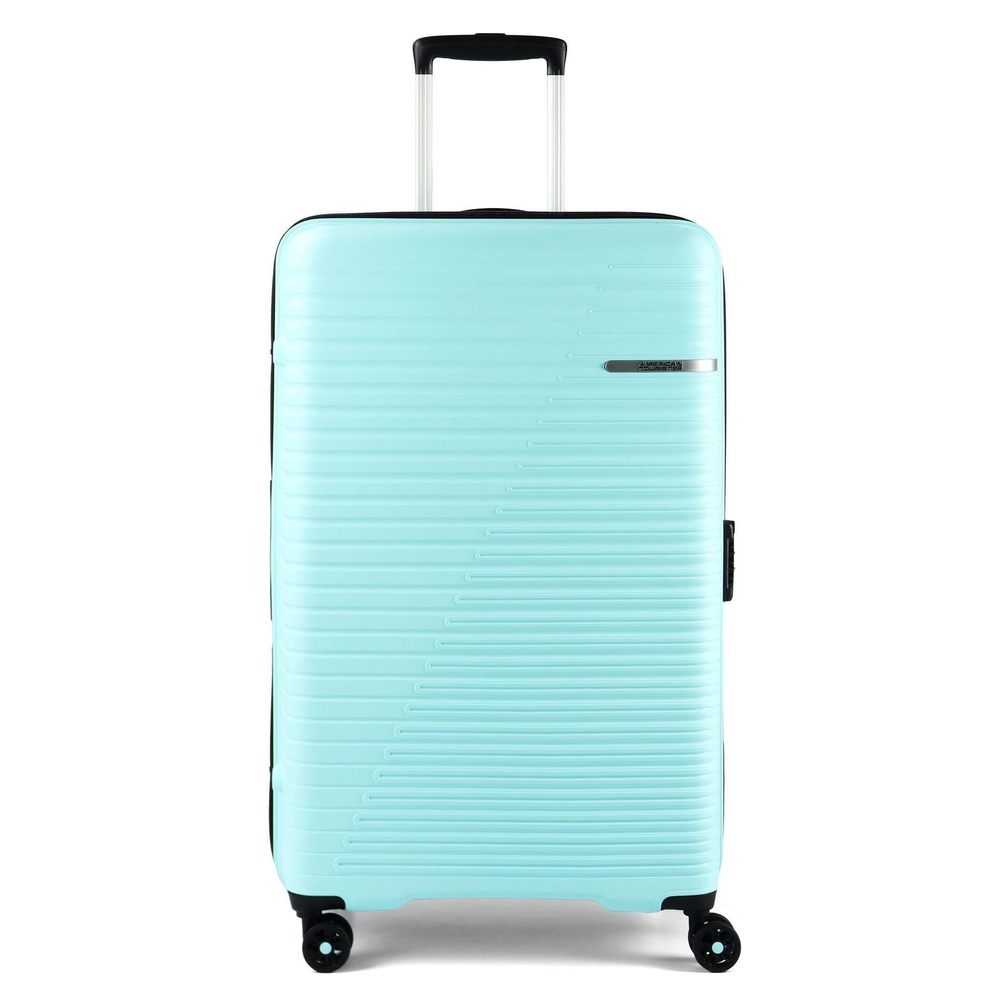 American Tourister, Koffer, Spinner Per Sollevamento, Blau, (95 l)
