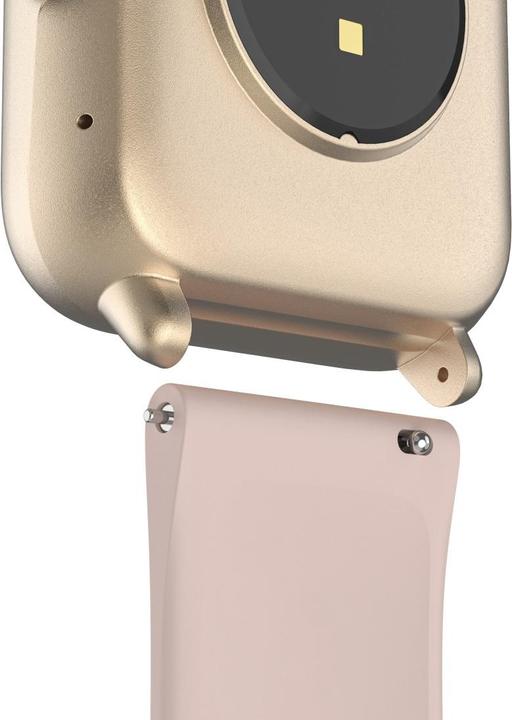 Produktbild Hama Armband zum Wechseln für Smartwatch 6010, Silikon, Rosé (Edelstahl, Silikon)