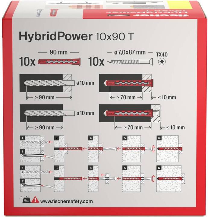 Actual product image Fischer HybridPower 10x90 T (10) (10 pcs.)