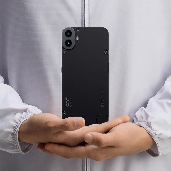 Produktbild CMF Phone 1 (128 GB, Black, Schwarz, 6.67", Dual SIM, 5G)