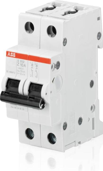 ABB STOTZ-KONTAKT S202-B6 Miniature circuit breaker B-type 2 2 module(s)