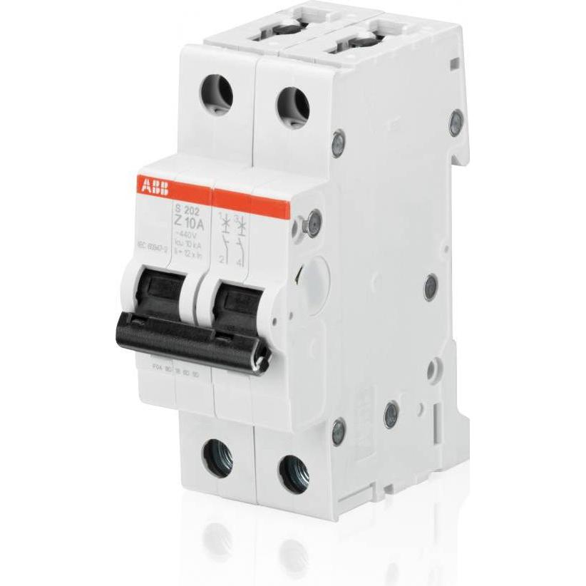 ABB, Schutzschalter, STOTZ-KONTAKT S202-B6 Stromunterbrecher Miniature circuit breaker B-type 2 2 Modul(e)