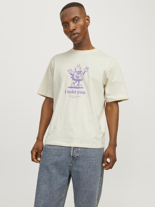 Produktbild Jack & Jones Gedruckt Rundhals T-shirt T-shirt (L)