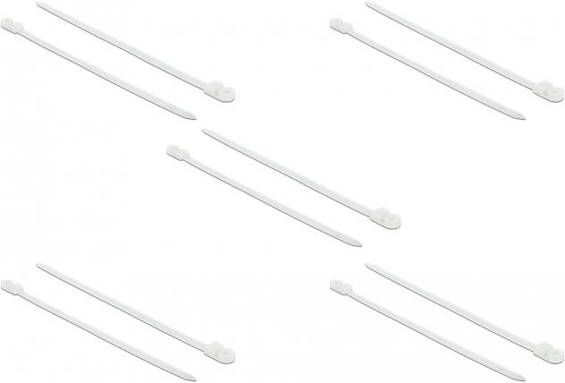 Actual product image Delock Cable Tie with Fastening Eyelet (400 mm, 10 pcs.)