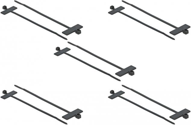 Produktbild Delock Cable Tie with Label Tap (100 mm, 10 Stk.)