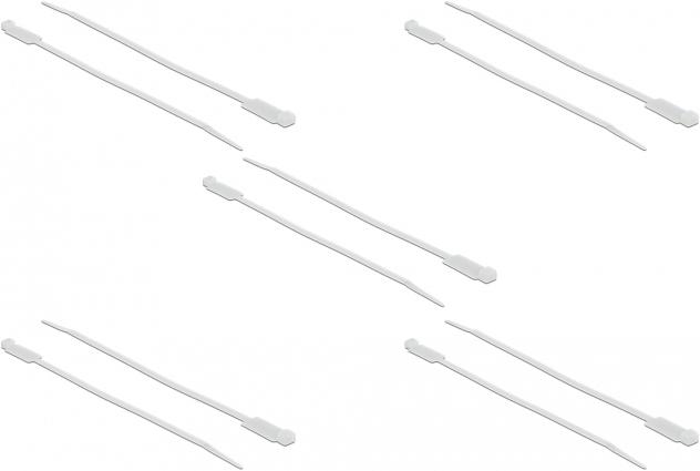 Produktbild Delock Cable Tie with Label Tap (270 mm, 10 Stk.)