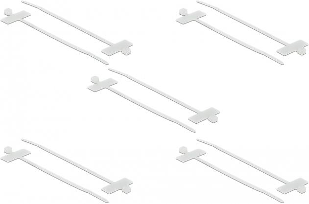 Produktbild Delock Cable Tie with Label Tap (200 mm, 10 Stk.)