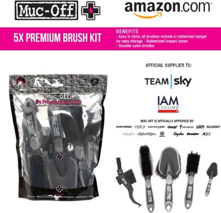 Produktbild Muc-Off 5er Bürstenset (5600 ml, Bürste)
