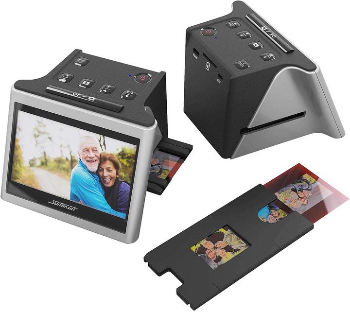 Produktbild Somikon Stand-Alone-Dia-, Negativ- & Super-8-Scanner (USB)