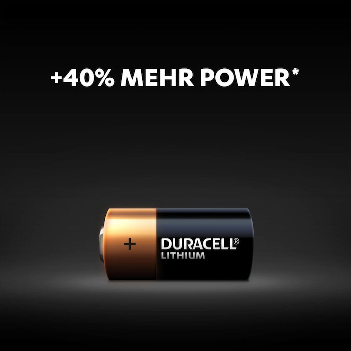 Actual product image Duracell High Power Lithium (2 pcs., CR123A, 1400 mAh)