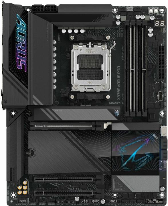 Actual product image Gigabyte X870E AORUS PRO (AM5, AMD X870E, ATX)