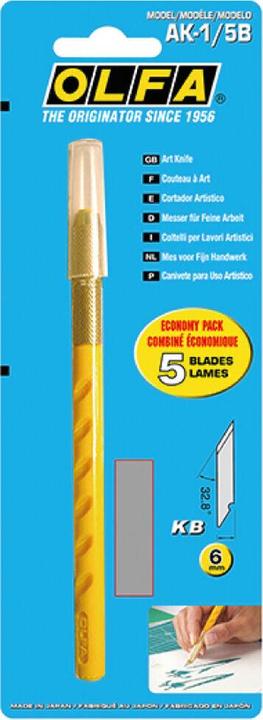 Produktbild Olfa Cutter ak-1/5b Gelb Kunststoff (Cutter)