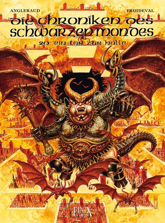 Actual product image Die Chroniken des Schwarzen Mondes / Ein Tor zur Hölle (German, F. M. Froideval, Fabrice Angleraud, 2021)