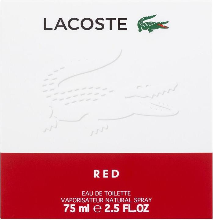 Immagine prodotto Lacoste EDT rosso 75 ml (Eau de toilette, 75 ml)