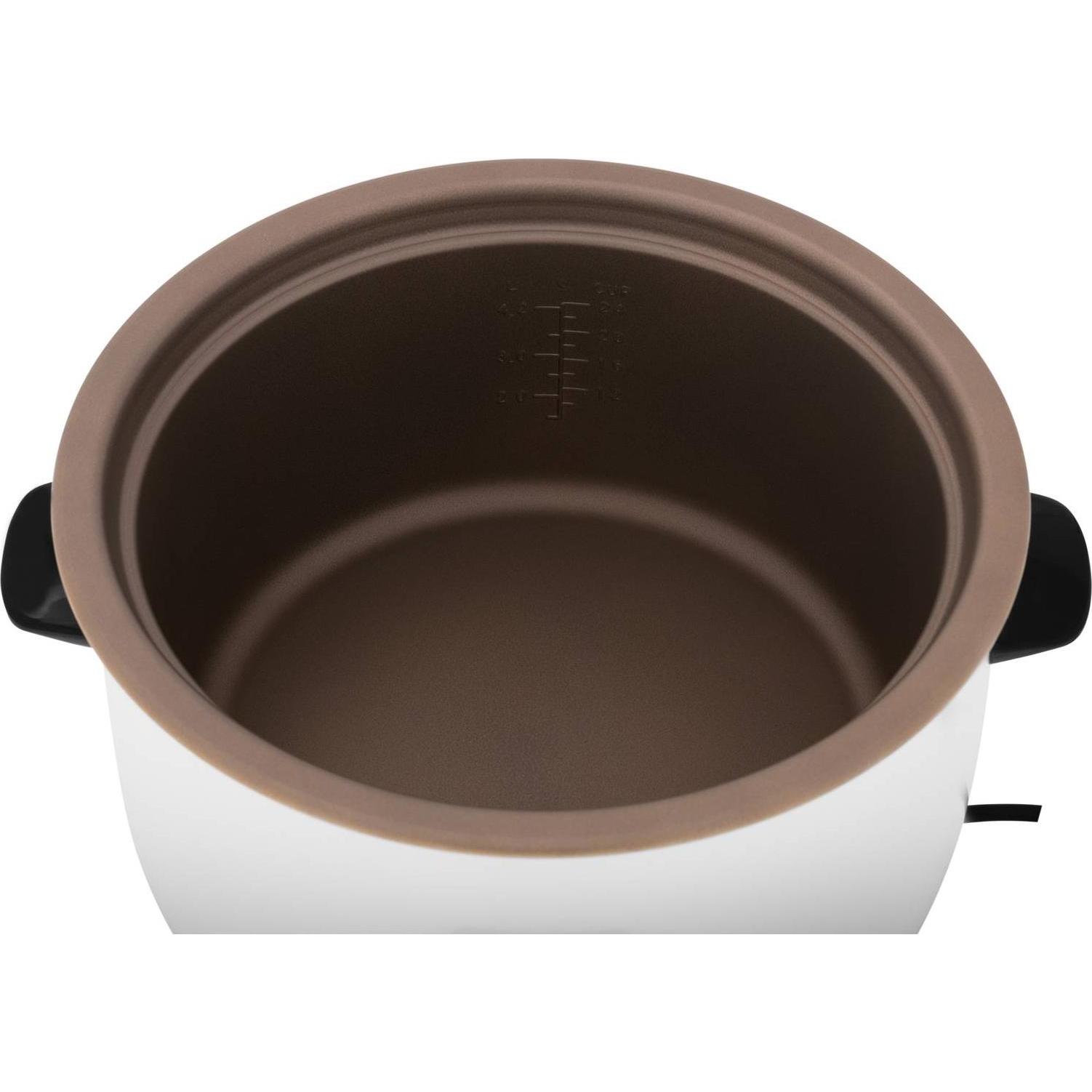 Thumbnail - Royal Catering Gastro Reiskocher, Dampfgarer + Reiskocher, Weiss, Schwarz