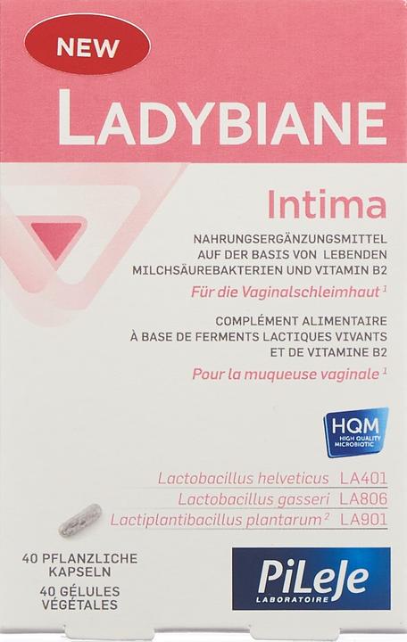 Actual product image Ladybiane Intima Kaps (40 Piece, Capsules, 35 g)