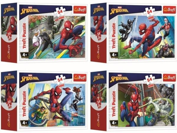 Productafbeelding Trefl Puzzel Spiderman: Into Action 54 stukjes (54 onderdelen)
