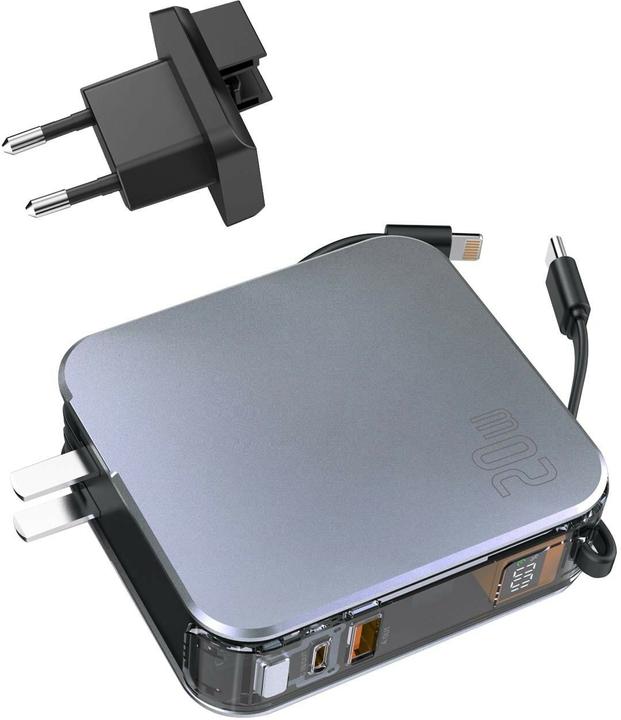 Actual product image 4smarts 3in1 Hybrid Charger Lucid (10000 mAh, 20 W, 37 Wh)