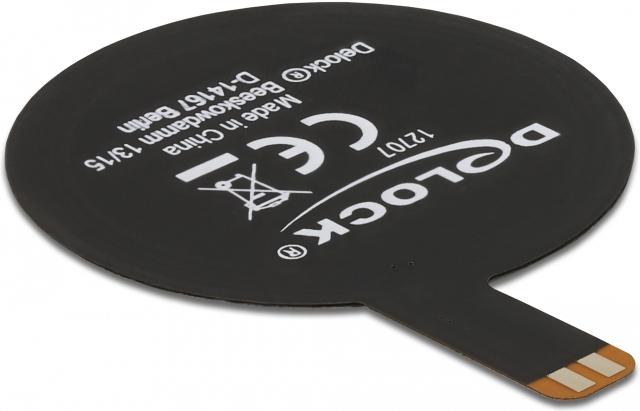 Immagine prodotto Delock Antenna NFC 13.56 MHz SMT FPC rotondo interno nero montaggio adesivo