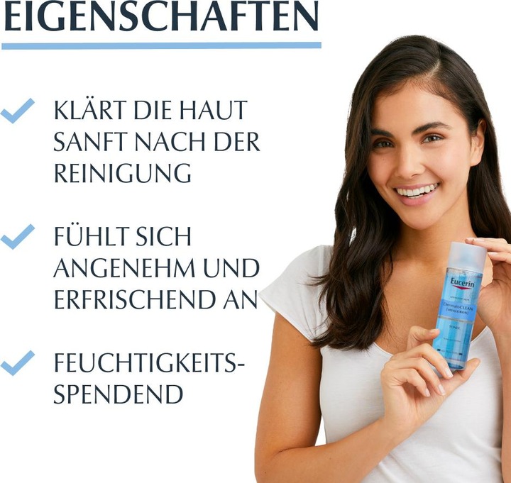 Actual product image Eucerin DermatoCLEAN facial tonic (Tonic water, 200 ml)