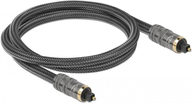 Delock Cable TOSLINK standard connector (1 m, Toslink cable)