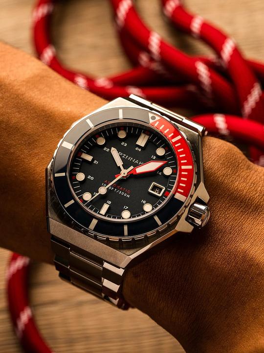 Image du produit Spinnaker SP-5081-JJ Dumas Automatique Montre Homme 44mm 30ATM (Montre de plongée, 44 mm)