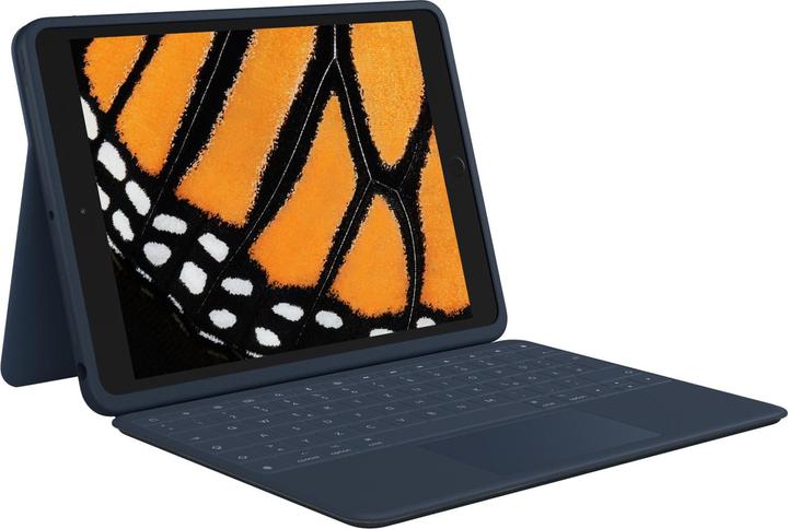 Produktbild Logitech Rugged Combo 3 Touch (DE, iPad 2019 (7. Gen), iPad 2020 (8. Gen), iPad 2021 (9. Gen))