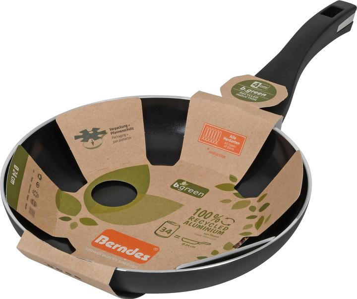Produktbild Berndes Bratpfanne Alu Recycled Induction 24 cm (24 cm, Bratpfanne, Aluminium)