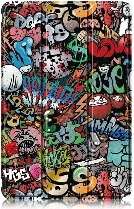 Actual product image Cover-Discount Galaxy Tab A7 Lite - Tri-fold Smart Case Comics (Galaxy Tab A7 Lite)