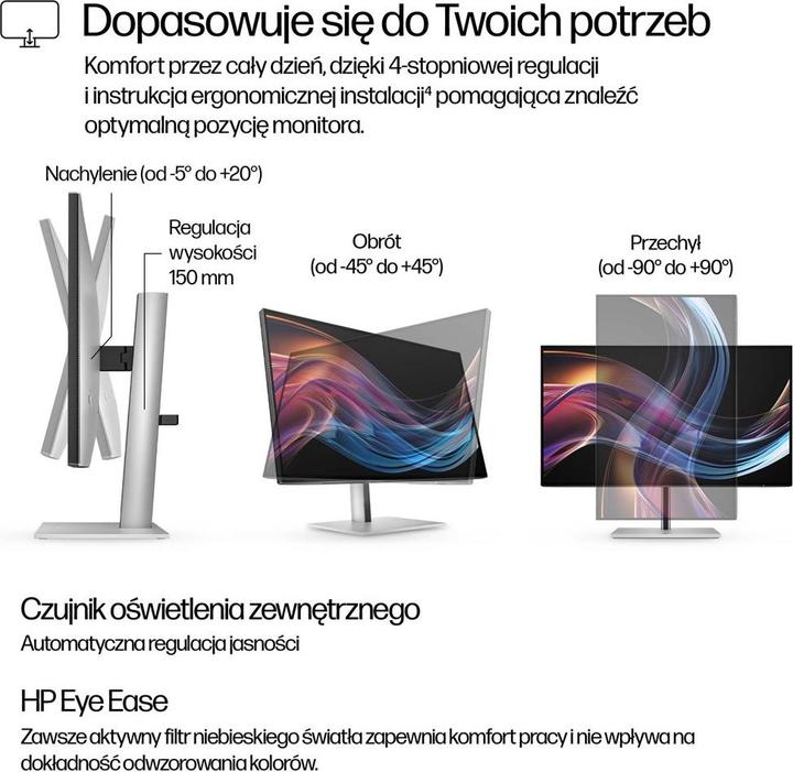 Produktbild HP Series 7 Pro 727pk Docking Display (3840 x 2160 Pixel, 27")