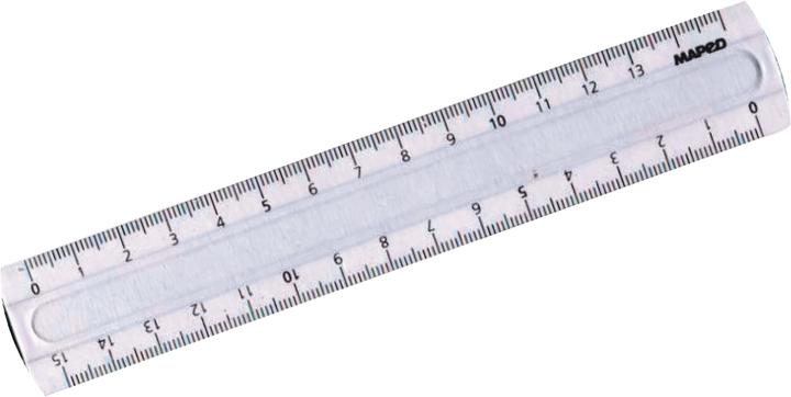 Actual product image Maped Flat ruler Start 146, 150 mm, made of plastic (15 cm, Plastic)