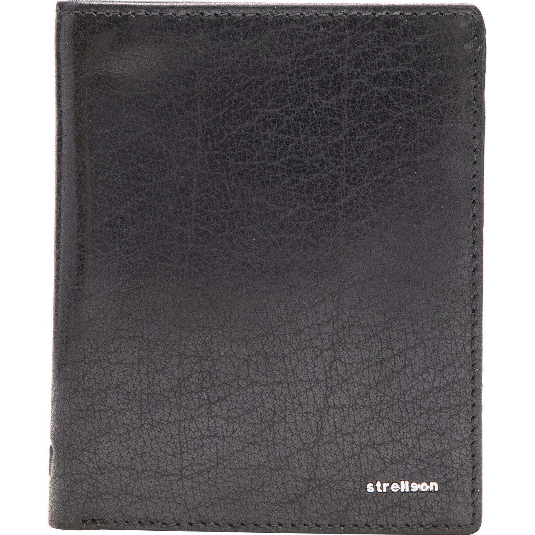 Strellson, Herren, Portemonnaie, BillFold V8 jefferson pierce, Schwarz