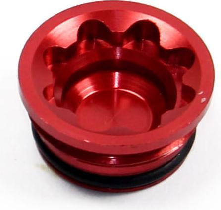 Hope Copriforo per pinza freno V4 grande - rosso