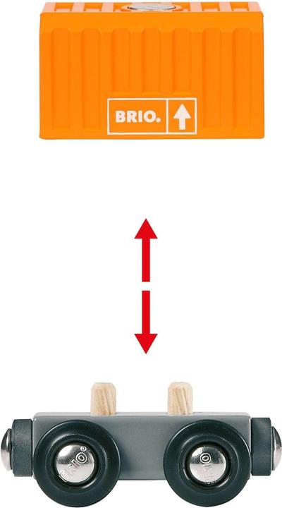 Produktbild Brio Güterzug mit drei Waggons