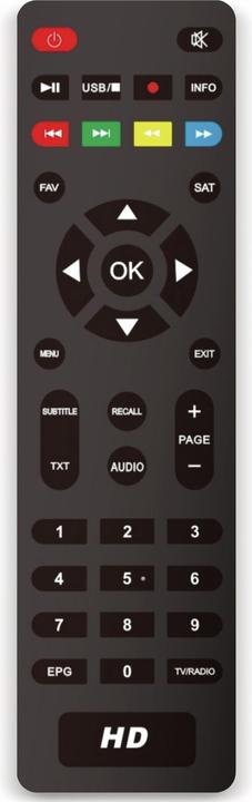 Actual product image Opticum DVB-S2 HDTV Receiver AX 300 mini V3 with PVR (DVB-S2, Hard drive)