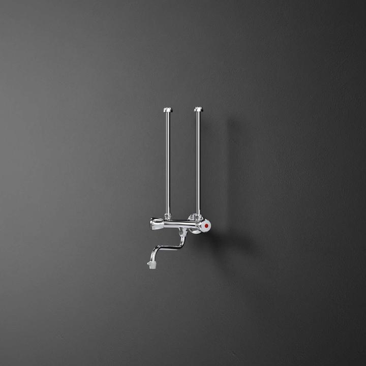 Actual product image Stiebel Eltron Two-handle wall-mounted tap, unpressurised VL-G for open boilers for over-counter installation