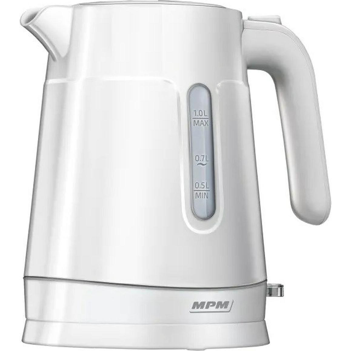 MPM Czajnik bezprzewodowy MCZ-119, Bollitore, Bianco