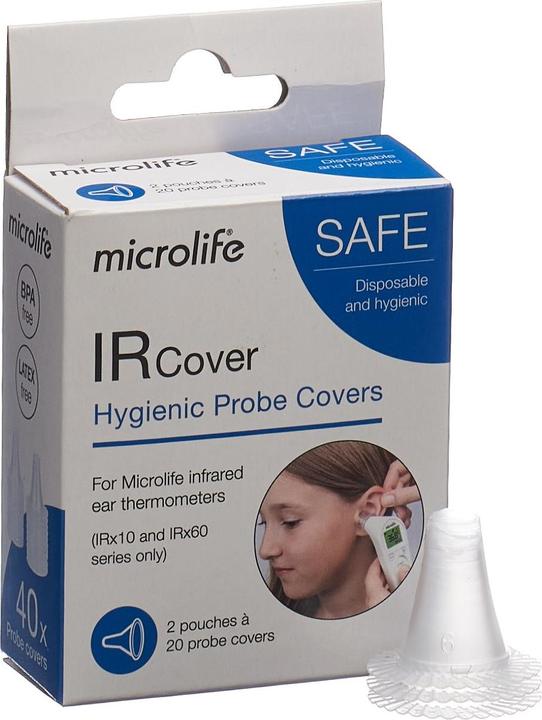 Actual product image Microlife Replacement protective caps IR 210