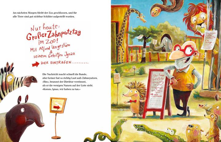 Produktbild Der grosse Zahnputztag im Zoo (Deutsch, Sophie Schoenwald, 2018)