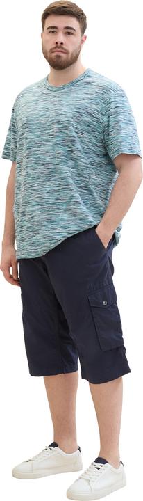 Image du produit Tom Tailor Bermuda voor heren, 34697 - Navy Geometric Structure, 46 (46)