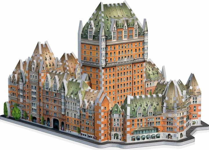 Actual product image Wrebbit 3D Chateau Frontenac / Quebec City Chateau Hotel (865 pieces)