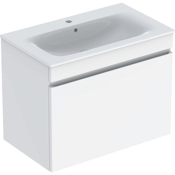 Geberit, Badmöbelset, Renova Plan Set mit Waschtisch u. Unterschrank,1 Schublade, 80x62,2x48cm, 501916